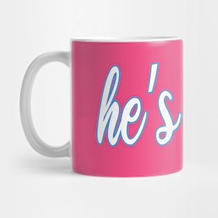 he's mine couple Mug